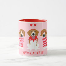 Happy Valentines Day Beagle Hunde