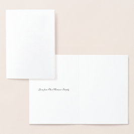 Happy Valentine's Day benutzerdefinierte Skriptpol Folienkarte