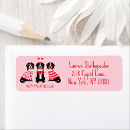 Happy Valentines Day Berner Hunde