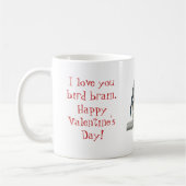 Happy Valentines Day Birds Tasse (Links)