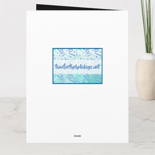 Happy Valentine's Day Black Ombre Fotokarte Karte (Rückseite)