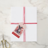 Happy Valentines Day Boston Terrier Dog Geschenkanhänger (Mit Garn)