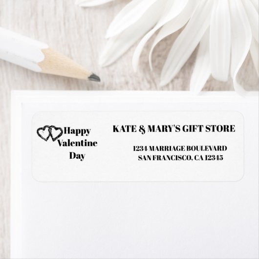 Happy Valentine's Day Business Name Website (Insitu)