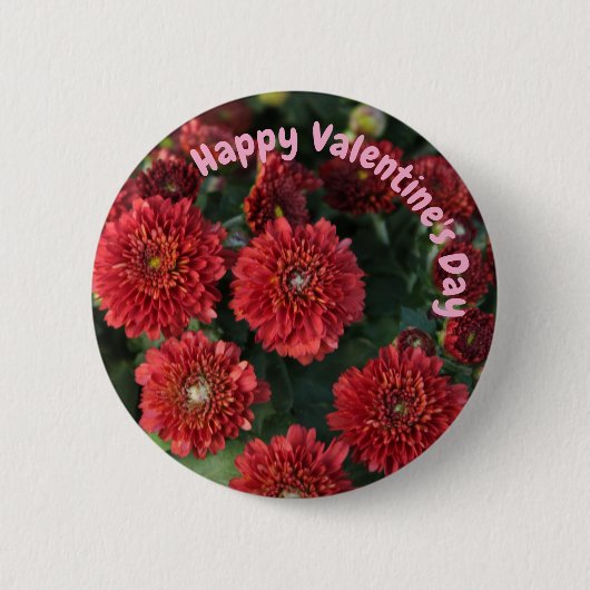 Happy Valentine's Day Button (Vorderseite)