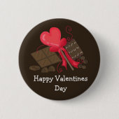 Happy Valentines Day Button (Vorderseite)