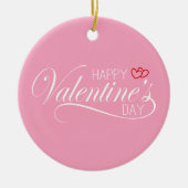 Happy Valentine's Day Calligraphy | Ornament (Vorne)