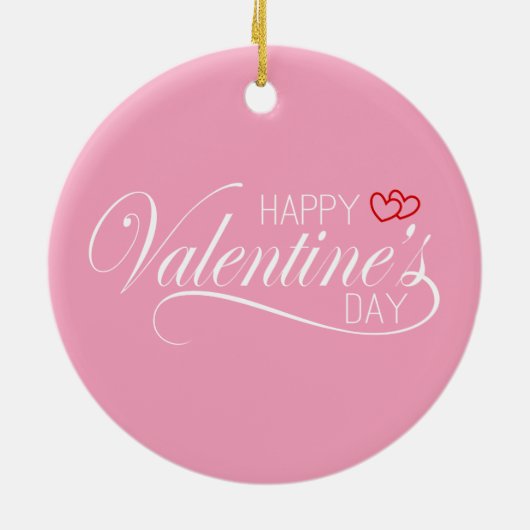 Happy Valentine's Day Calligraphy | Ornament (Hinten)