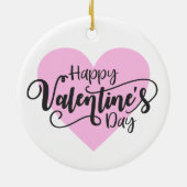Happy Valentine's Day Calligraphy | Ornament (Hinten)