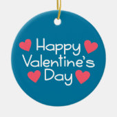 Happy Valentine's Day Calligraphy | Ornament (Vorne)