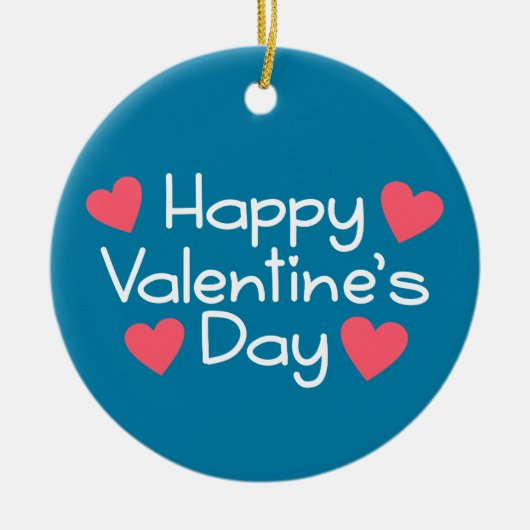 Happy Valentine's Day Calligraphy | Ornament (Vorne)