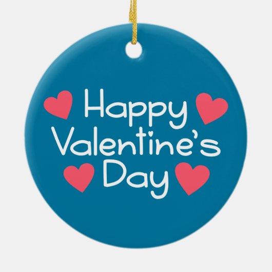 Happy Valentine's Day Calligraphy | Ornament (Hinten)