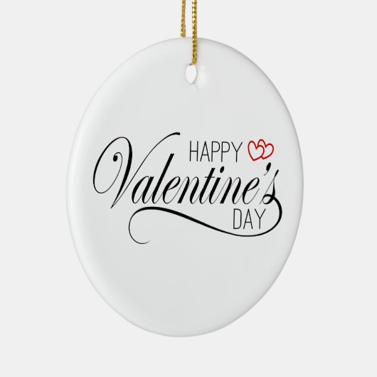 Happy Valentine's Day Calligraphy | Ornament (Rechts)