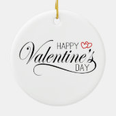 Happy Valentine's Day Calligraphy | Ornament (Hinten)