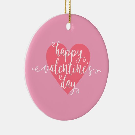 Happy Valentine's Day Calligraphy | Ornament (Rechts)