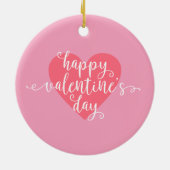 Happy Valentine's Day Calligraphy | Ornament (Hinten)