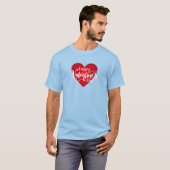 Happy Valentine's Day Calligraphy | T - SHIRT (Vorne ganz)