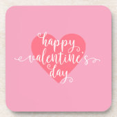Happy Valentine's Day Calligraphy | UNTERSETZER (Vorderseite)