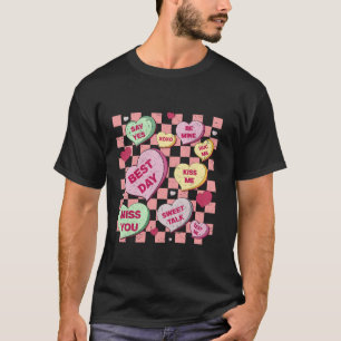 Happy Valentines Day Candy Conversation Hörensenku T-Shirt