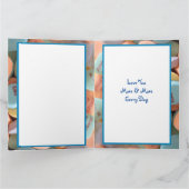 Happy Valentine's Day Candy Hearts Foto-Karte Karte (Innenseite)