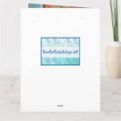 Happy Valentine's Day Candy Hearts Foto-Karte Karte (Rückseite)