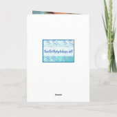 Happy Valentine's Day Candy Hearts Foto-Karte Karte (Rückseite)