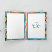 Happy Valentine's Day Candy Hearts Foto-Karte Karte (Innenseite)