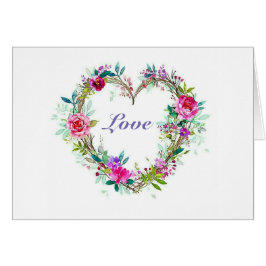 Happy Valentine's Day Card (austauschbare Karte)