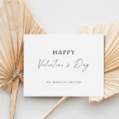 Happy Valentine's Day Card Dankeskarte