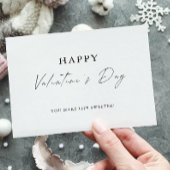 Happy Valentine's Day Card Dankeskarte