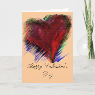 Happy Valentine's Day Card Feiertagskarte