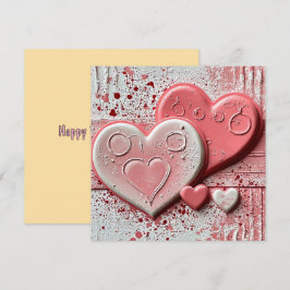 Happy Valentine's Day Card Feiertagskarte