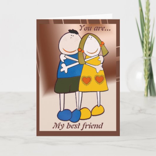 Happy Valentine's Day Card Feiertagskarte (Vorderseite)