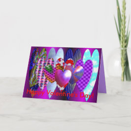 Happy Valentine's Day Card Feiertagskarte
