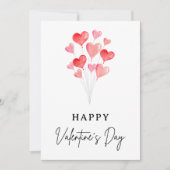 Happy Valentine's Day Card Feiertagskarte (Vorderseite)