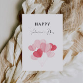 Happy Valentine's Day Card Feiertagskarte