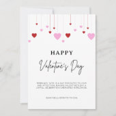 Happy Valentine's Day Card Feiertagskarte (Vorderseite)