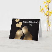 Happy Valentine's Day Card Karte (Gelbe Blume)