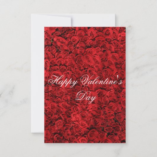 Happy Valentine's Day Card Karte (Vorderseite)