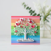 Happy valentine's day cards (Stehend Vorderseite)