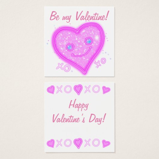 Happy Valentine's Day Cards (Vorne & Hinten)