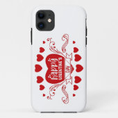 HAPPY VALENTINE'S DAY Case-Mate iPhone HÜLLE (Rückseite)