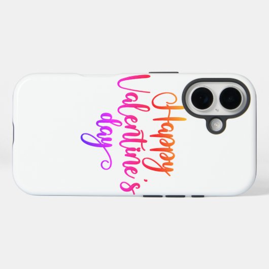 Happy Valentine's Day Case-Mate iPhone Hülle (Rückseite (Horizontal))