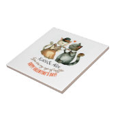 Happy Valentine's Day Cats Fliese (Seite)