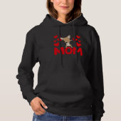 Happy Valentine's Day Chihuahua Mom Mothers Day Va Hoodie (Vorderseite)