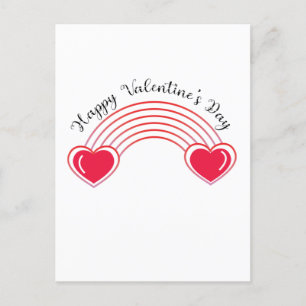 Happy Valentine's Day Classic Postkarte
