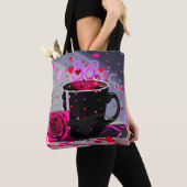 Happy Valentines Day Coffee and Confetti  Tasche (Von Nahem)