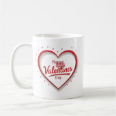 Happy Valentine's Day Coffee Mug Kaffeetasse (Links)