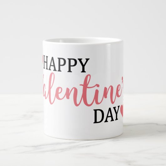 Happy Valentines Day Coffee Tasse (Vorderseite)