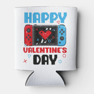 Happy Valentines Day Controller Video Game Heart B Dosenkühler