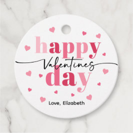 Happy Valentine's Day Cookie Leckerei Beutel Gefal Geschenkanhänger